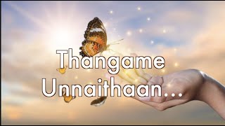 Thangame Unnaithaan | Naanum Rowdy than | Karaoke | Sung by Dileepan Pathmanathan | Tamil Songs