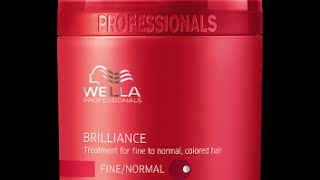 Wella Brilliance Treatment-Fine Review