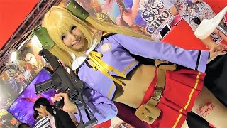 2016 TOKYO GAME SHOW  【TGS】cosplayers  6waves  Booth  2016 東京ゲームショウ  6wavesブース  コスプレイヤー 戦場のツインテール