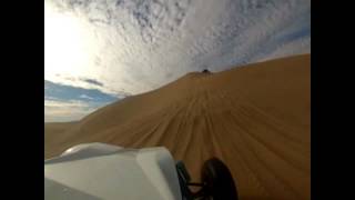 Sand car nails witches eye (SLOW MO)