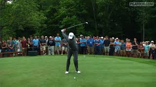 Tiger Woods - 5 wood FO - Slow motion