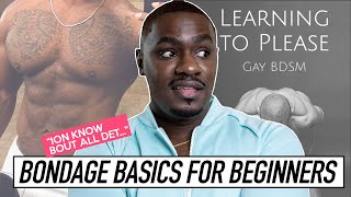 BDSM 101 for Black guys | Gay bondage play from a submissive point of view | DBGM Live