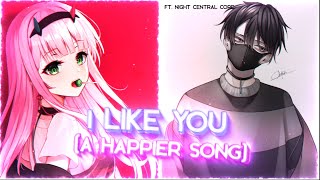 ♪ Nightcore - I Like You (A Happier Song)→ Post Malone,Doja Cat (Lyrics) [SV] ft.@NightCentralCore