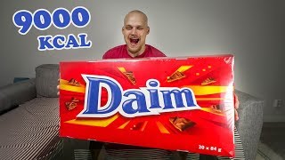 Daim-Haaste - 9000kcal