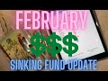 February Sinking Fund Unstuffing | End of Month Update | Cyn Budgets | Cash Envelopes |Sinking Funds