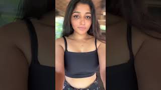 Mirna Menon hot | Mirna Menon hot video | Mirna Menon in black top | #mirnaa #shorts