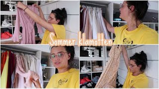 Ich sortiere mit euch meine SOMMER KLAMOTTEN ein / aus XL