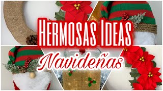 Ideas NAVIDEÑAS 2022 / Manualidades con reciclaje / Christmas ideas / ideias de navidad