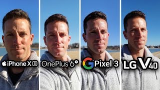 iPhone XS vs OnePlus 6T vs Pixel 3 vs LG V40! CAMERA TEST