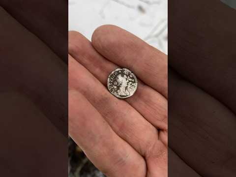 1,800 Years Old Silver Coin - YouTube