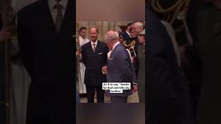 Sophie gives King Charles a wink and a bump #royalnews #royalfamily #shorts #kingcharles