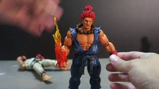 storm collectibles - 快打旋風 豪鬼 (經典款) / SFV Akuma (Nostagic Costume) 玩具開箱 part.2