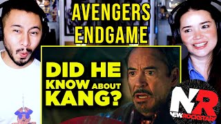 IRON MAN KNEW ABOUT KANG? | Avengers Endgame New Clue! | New Rockstars | Reaction!