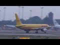 10 big plane departures rare airlines boeing 767 airbus a330 300 freighter a300 4k