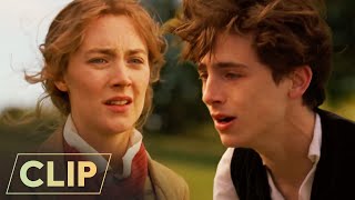 Little Women (2019) | Laurie Confesses His Feelings for Jo | Timothée Chalamet & Saoirse Ronan