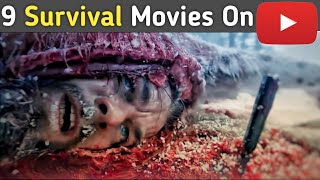Top 9 Hollywood Survival Movies available on YouTube |Hindi|