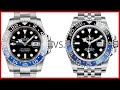 ▶Rolex GMT-Master II “Batman” Old vs. Rolex GMT-Master II New - COMPARISON 116710BLNR VS 126710BLNR