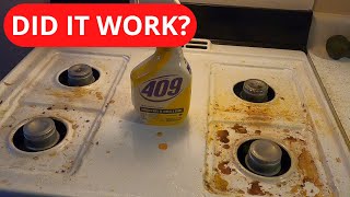 409 Multisurface Cleaner - Will it clean this stove? (Demo)