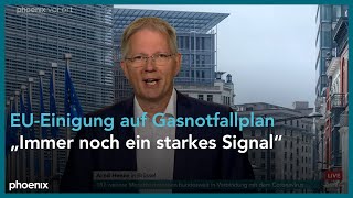 Arnd Henze (ARD) zum Sondertreffen der EU-Energieminister am 26.07.22