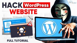 How to Hack WordPress Websites Easily Using Kali Linux? | Fully Practical Tutorial
