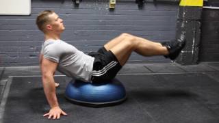 BOSU - V-Sit Ups (Assisted)