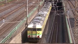 JR 115系 廃車回送 弥彦線色