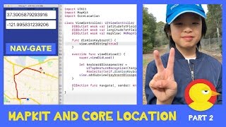 Part 2: Create an iOS Map app with MapKit and Core Location