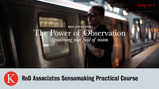 The Power of Observation | Sensemaking Practical Course