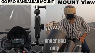 How to Mount Go Pro & Mobile  Handel Bar Mount For Bike Detail Video