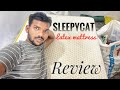 Sleepycat latex mattress review ||single bed mattress Sleepycat