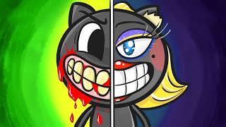 Fake vs Real Cartoon Cat - Funny Cartoon Animation | Animated Short Films