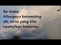 KEMBARA - Keroncong Untuk Ana - Lirik / Lyrics On Screen