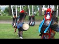 春日流八幡鹿踊　一番庭　2014.6 22　遠野郷八幡宮　