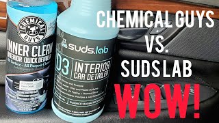 Chemical Guys Inner Clean Interior Quick Detailer Vs. Suds Lab D3 Cleaner Amazing Car Product Review