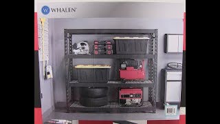 Costco Whalen Industrial Rack unboxing