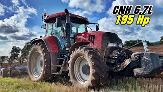 Case CVX 195 on a fast plowing action - HD