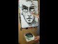 Loose Portrait Drawing Demo Tutorial - Artist Jose Trujillo