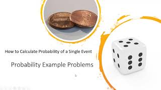 How to Calculate the Probability of a Single Event