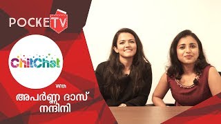 Exclusive Chit Chat With Aparna Das \u0026 Nandhini | Manoharam Malayalam movie Special