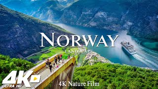 Norway 4K UHD - Relaxing Music With Beautiful Natural Landscape - 4K  UltraHD