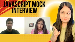 JavaScript live interview | JavaScript Mock interview | Episode 1