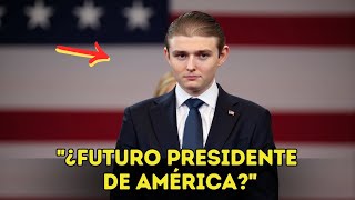 Barron Trump Se Roba el Show, Usuarios lo Llaman ‘Futuro Presidente’