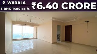 Five Gardens, Wadala | RENTAL/RESALE 3BHK - 1480 sq.ft. | ₹6.40 cr | Mumbai | SEA VIEW PROPERTY