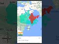 canada vs india land area size comparison shorts mapping geography country_comparison