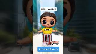 Quick Speed tiktok Filter with Mod Boi | LOL Surprises! Boys Arcade Heroes #shorts