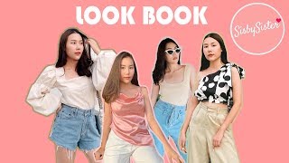 SisbySister LOOKBOOK แต่งตัวยังไงให้น่ารัก ดูแพง เสื้อผ้าสวยหนักมาก I Prawwave