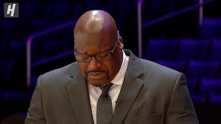 Shaq Breaks Down In Tears Talking about Kobe Bryant