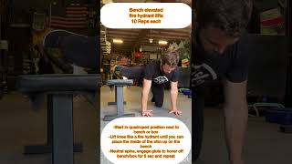 Hip Mobility: Bench Elevated Fire Hydrant