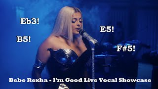 Bebe Rexha - I'm Good Live at Billboard Music Award 2023 Vocal Showcase