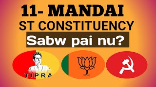 11-Mandai bazaar ST Constituency o sabw kwpalai wng nu? #BJP#TIPRA#CPIM  #vidhansabha #election